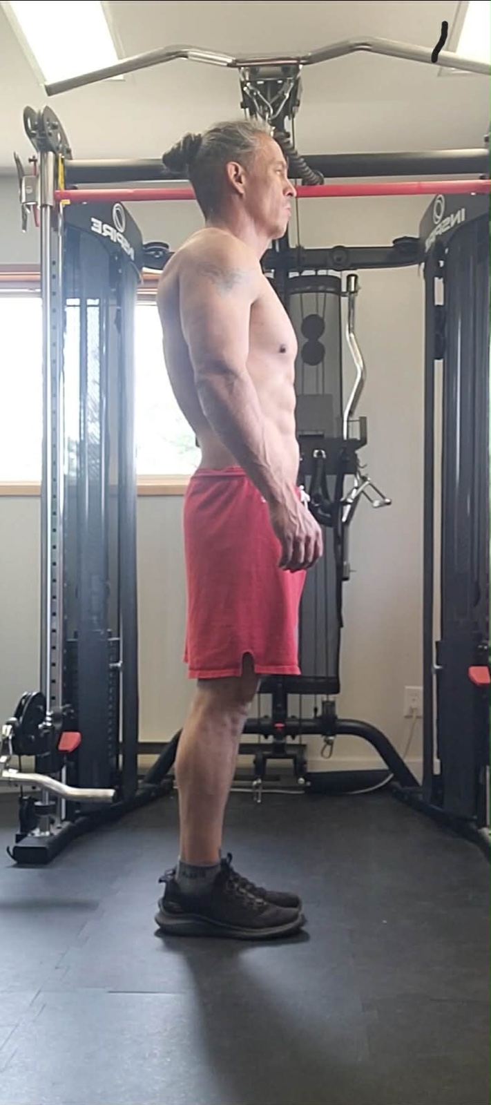 Johnny Ketlo after, 178 lbs at 45, side